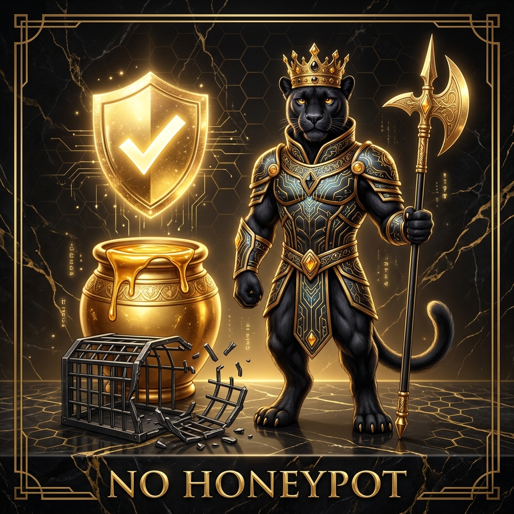 METANOIA No Honeypot — Royal Consort Guarding Golden Honey Pot